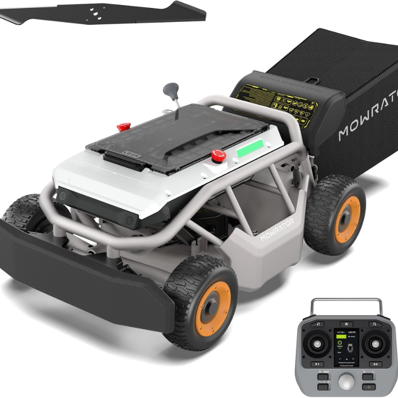 1 Mowrator 21in 4WD Remote Control Lawn Mower S1 front view